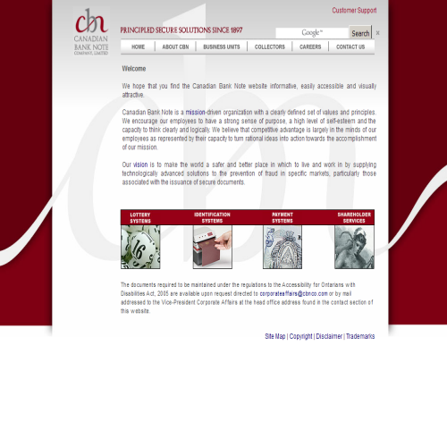 CANADIAN BANK NOTE CO LTD