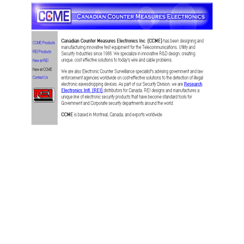 CANADIAN COUNTER MEASURE ELECT