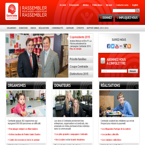 CENTRAIDE DU GRAND MONTREAL CENTRAIDE DU GRAND MONTREAL