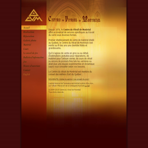 CENTRE DU VITRAIL DE MONTREAL
