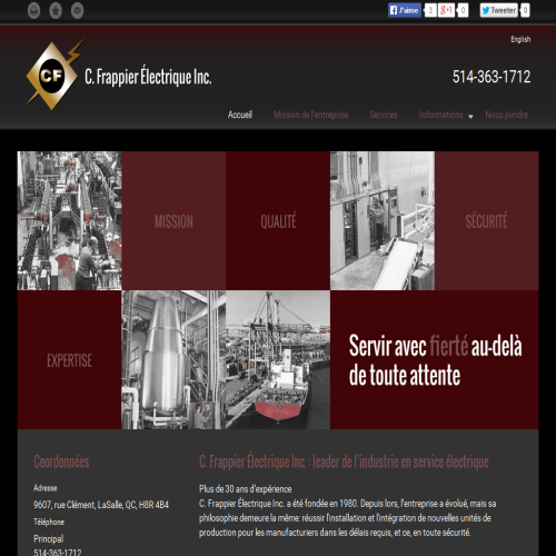 C FRAPPIER ELECTRIQUE INC C FRAPPIER ELECTRIQUE INC