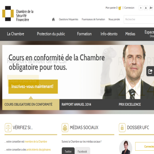 CHAMBRE DE LA SECURITE FINANCIERE