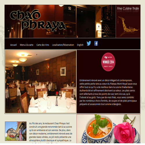 RESTAURANT CHAO PHRAYA INC
