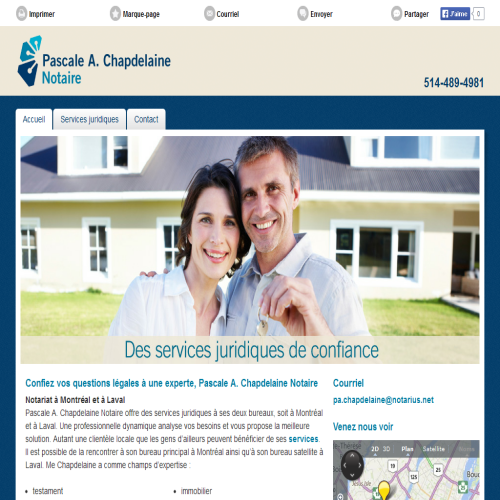 PASCALE A CHAPDELAINE