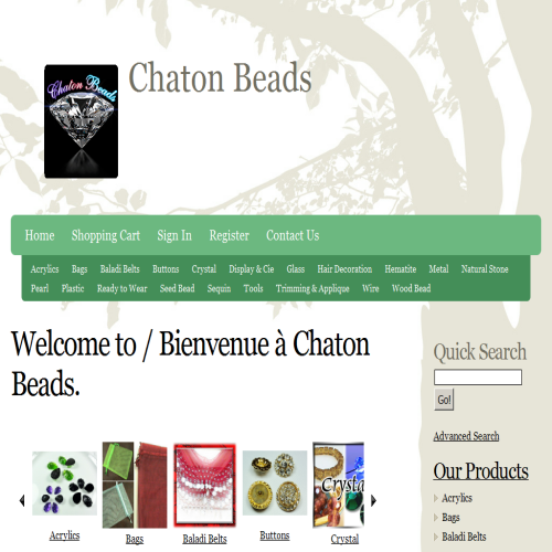 CHATON BEADS