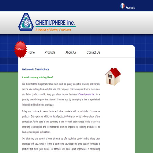 PRODUITS CHEMISPHERE INC