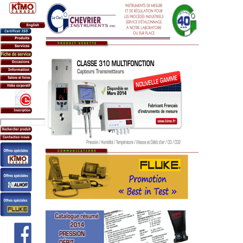 CHEVRIER INSTRUMENTS INC