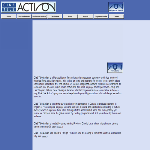 PRODUCTIONS TELE-ACTIONS INC