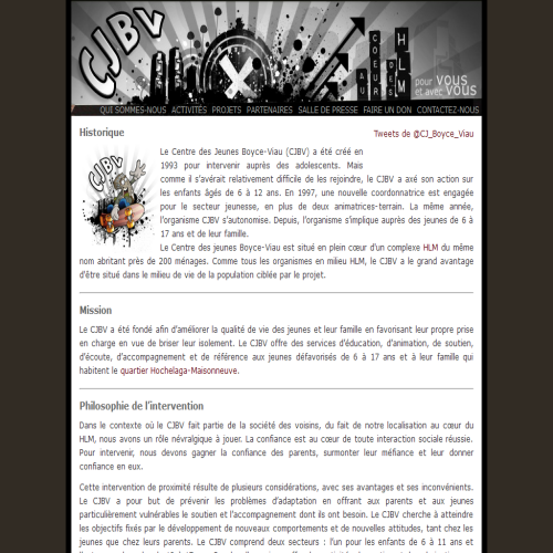 CENTRE DES JEUNES BOYCE BIAU