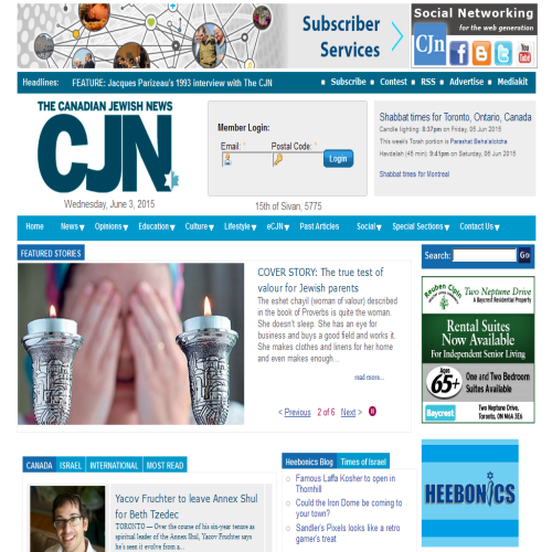 CANADIAN JEWISH NEWS