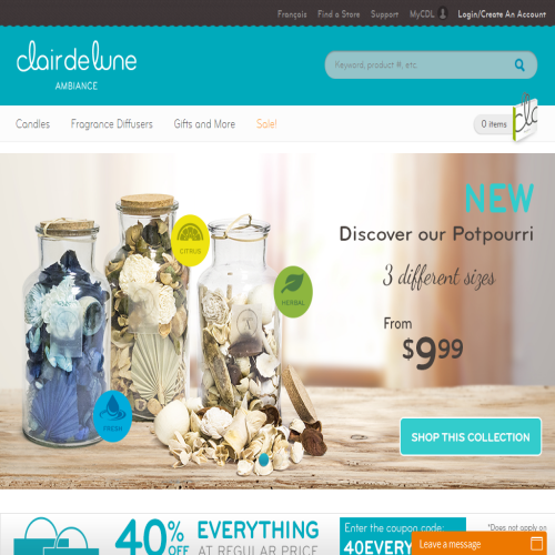 CLAIRE DE LUNE INC CLAIRE DE LUNE INC