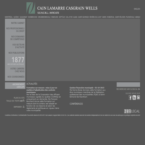 CAIN LAMARRE CASGAIN WELLS