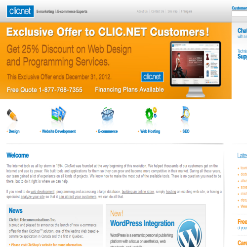 CLIC NET TELECOMMUNICATIONS CLIC NET TELECOMMUNICATIONS