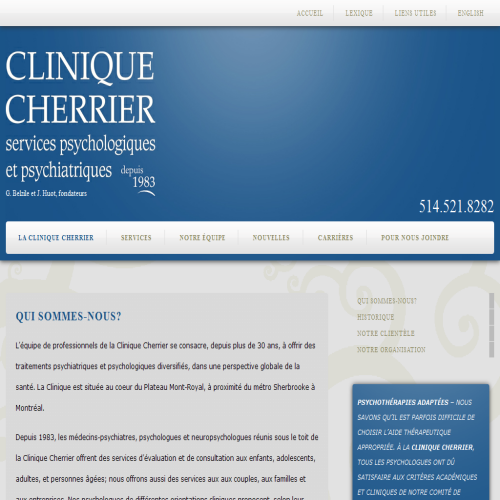 CLINIQUE CHERRIER SVC PSYCHO