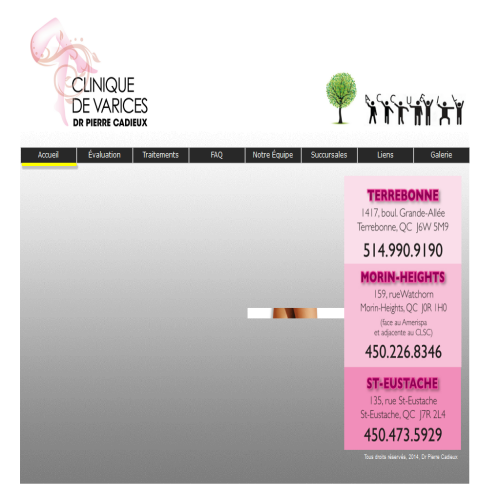 CLINIQUE DE VARICES DR PIERRE CADIEUX