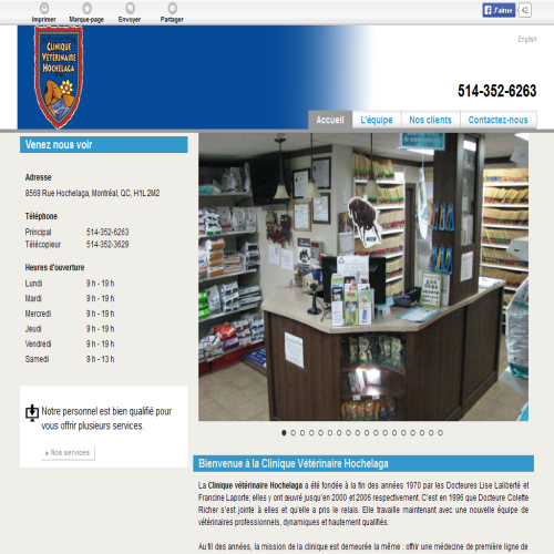 CLINIQUE VETERINAIRE HOCHELAGA