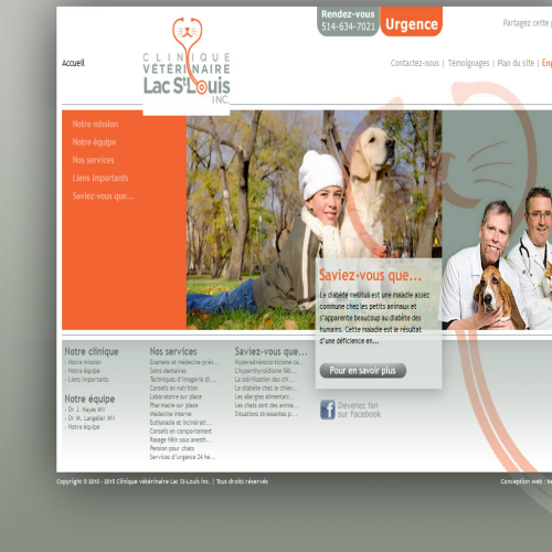 CLINIQUE VETERINAIRE LAC ST-LOUIS