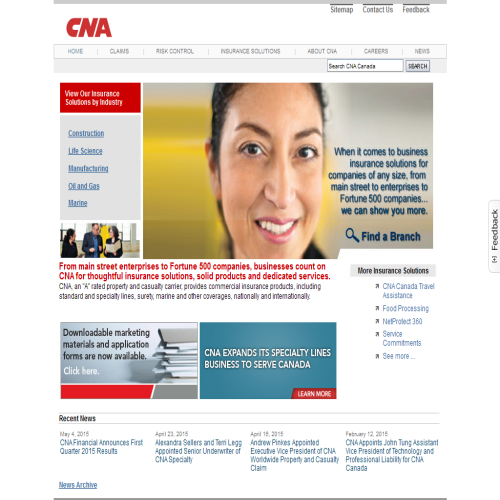 CNA CANADA INC