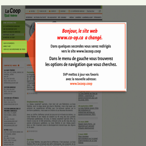 COOPERATIVE FEDEREE DE QUEBEC