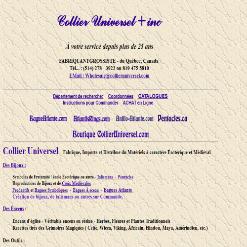 COLLIER UNIVERSAL INC