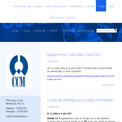 COMITE CHOMAGE SUD-OUEST