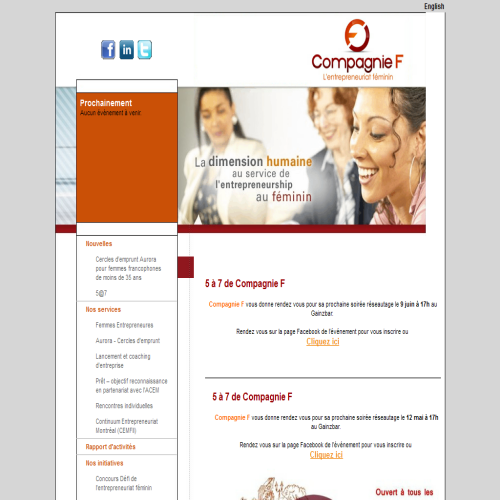 COMPAGNIE F ENTREPRENEURSHIP