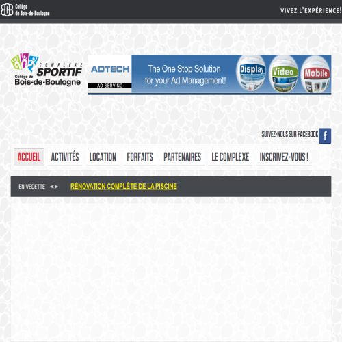 COMPLEXE SPORTIF DU COLLEGE DE BOIS DE BOULOGNE