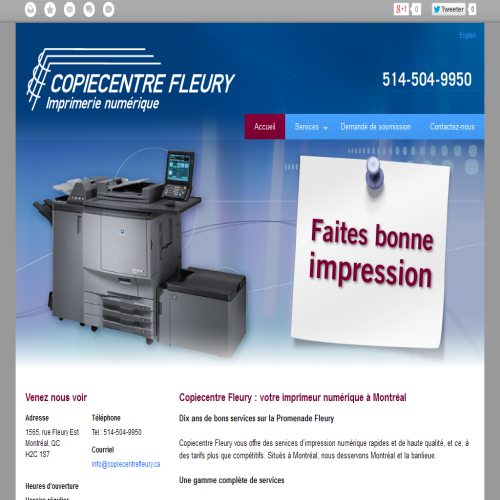 COPIE CENTRE FLEURY