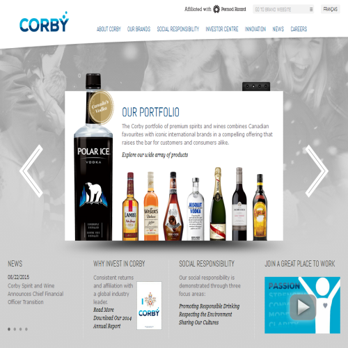 CORBY DISTILLERIES LTD