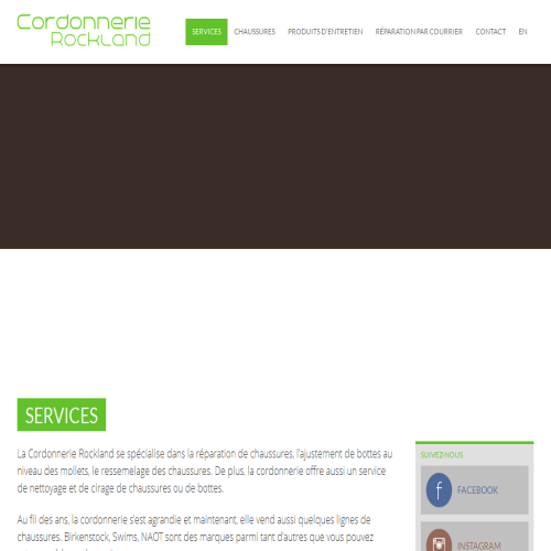 CORDONNERIE ROCKLAND ENR