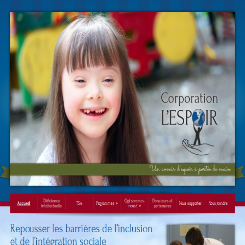 CORPORATION L'ESPOIR DU DEFICIENT