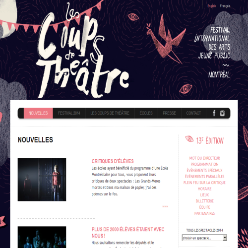 RENDEZ-VOUX INTL DE THEATRE