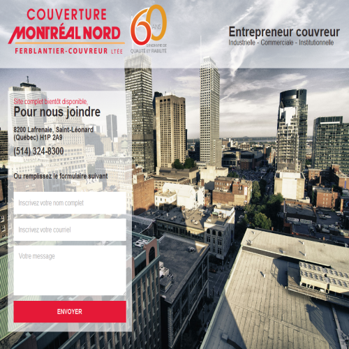COUVERTURE MONTREAL NORD LTEE