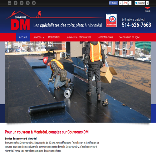 COUVREURS D M INC
