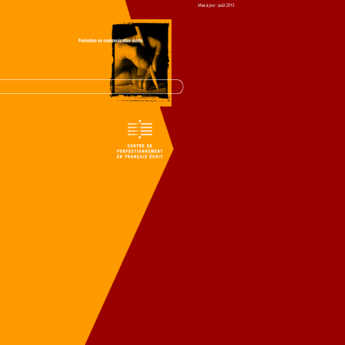 CENTRE DE PERFECTIONNEMENT