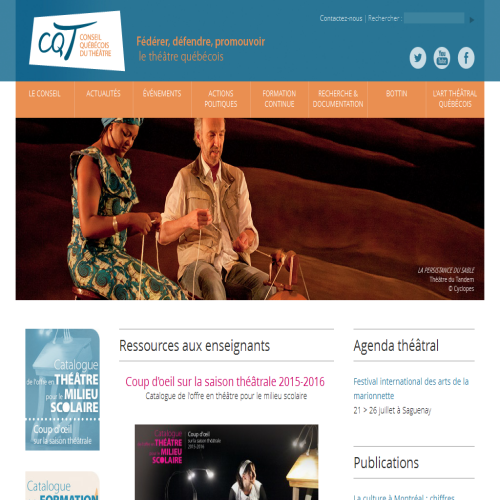 CONSEIL QUEBECOIS DU THEATRE (LE)