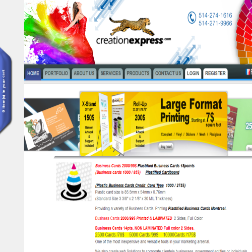 CREATION EXPRESS INC