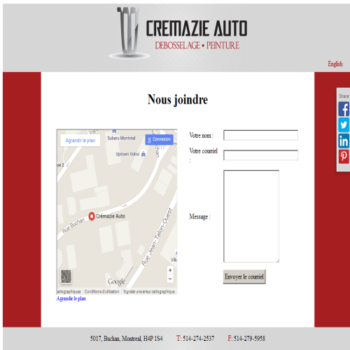 CREMAZIE AUTO REPAIR INC