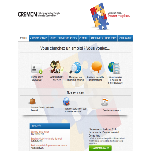 CLUB DE RECHERCHE D'EMPLOI MTL