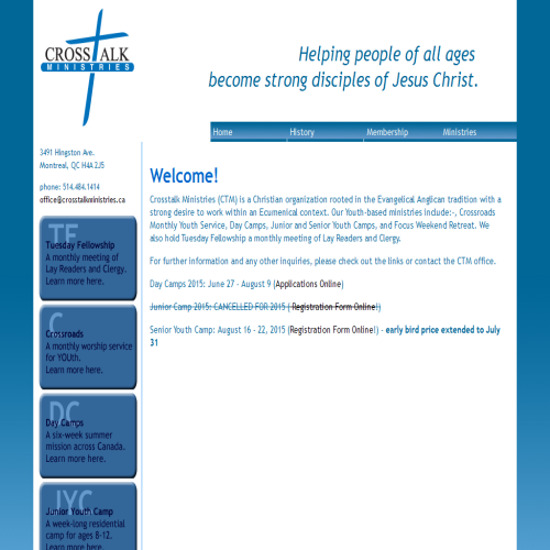 CROSSTALK MINISTRIES INC CROSSTALK MINISTRIES INC