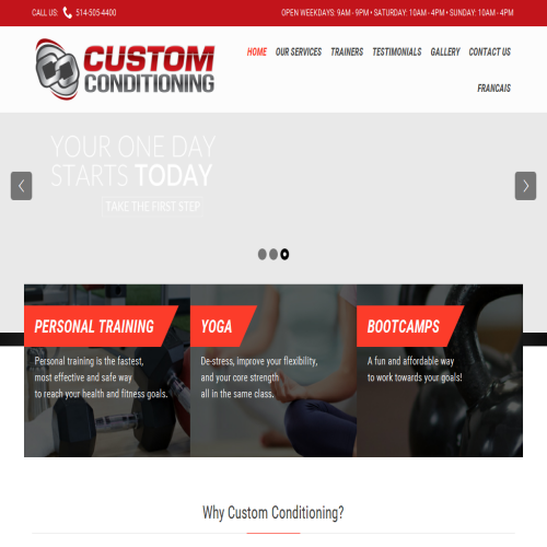 SANTE ET MISE EN FORME CUSTOM CONDITIONNING
