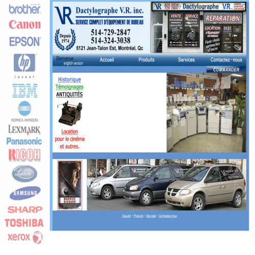 DACTYLOGRAPHE V R INC