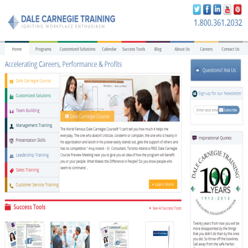 FORMATION DALE CARNEGIE SYSTEM