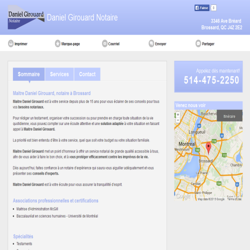 DANIEL GIROUARD NOTAIRE
