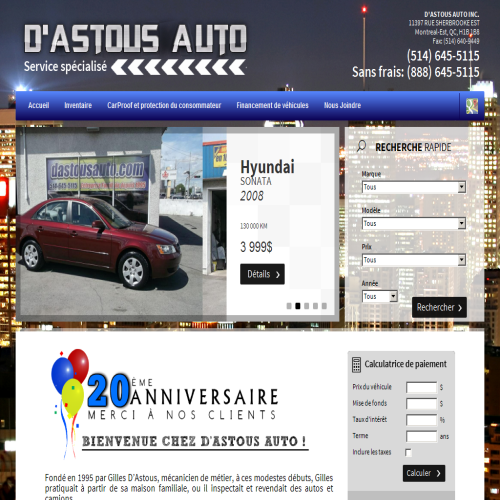 DASTOUS AUTO INC