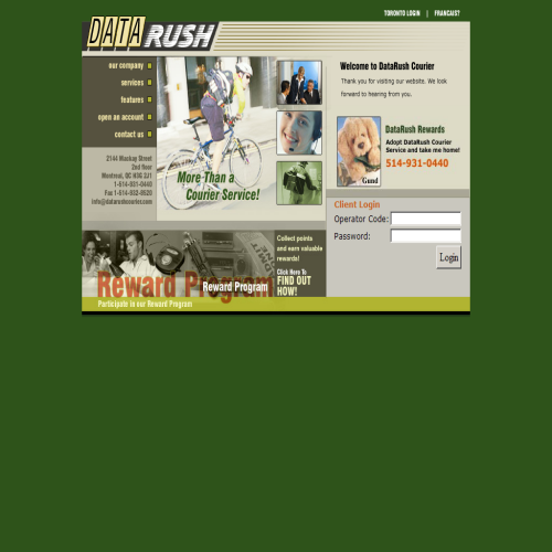 DATARUSH COURIER SERVICE