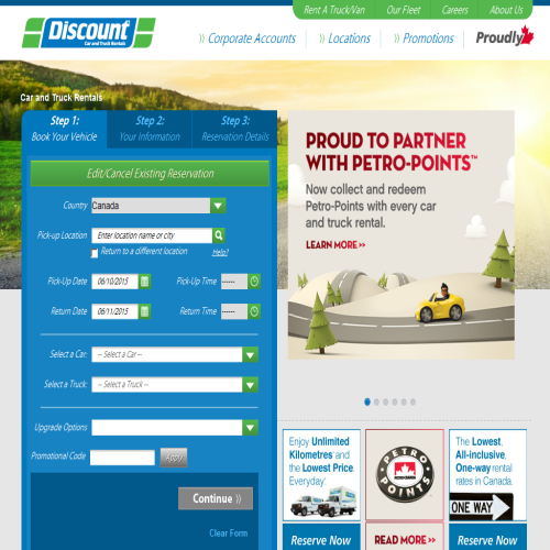 DISCOUNT CAR & TRUCK RENTALS