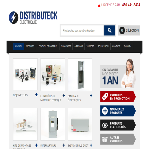 DISTRIBUTECK ELECTRIQUE INC