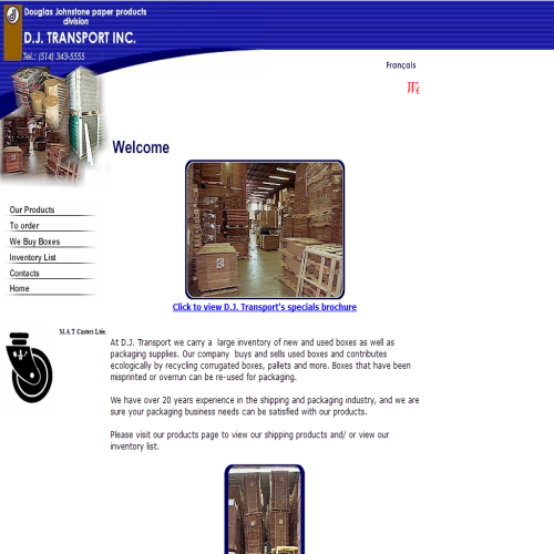 DOUGLAS JOHNSTONE BOXES