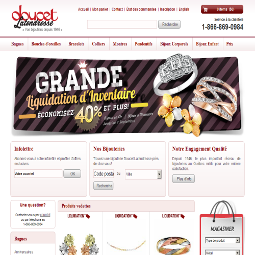 BIJOUTERIE DOUCET INC